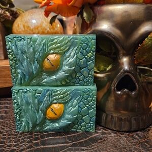 Green Dragon coconut oil soap, inspired by Dungeons And Dragons, GOT, HOTD, LOTR